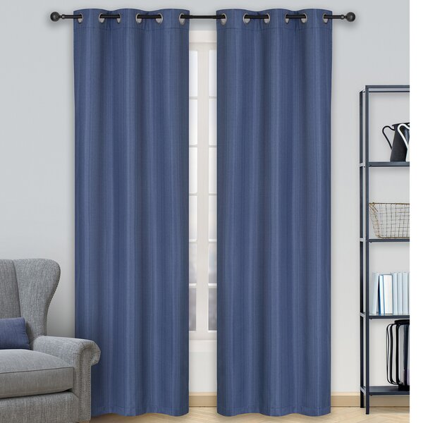 Safdie And Co Inc Polyester Room Darkening Curtain Pair And Reviews Wayfair